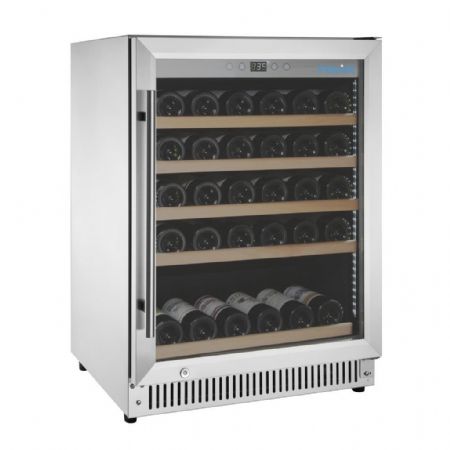 Cave à Vins 118 L 47 bouteilles 5 étagères - Polar - GM627