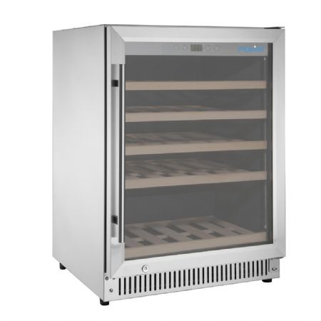 Rafrachisseur  vin  poser en inox 47 bouteilles