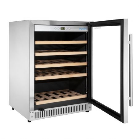 Rafrachisseur  vin  poser en inox 47 bouteilles