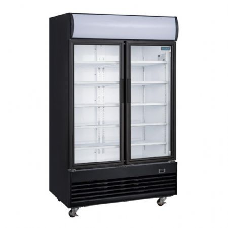 Vitrine murale de Supermarché positive 950 L 1200 mm - Polar - GM813