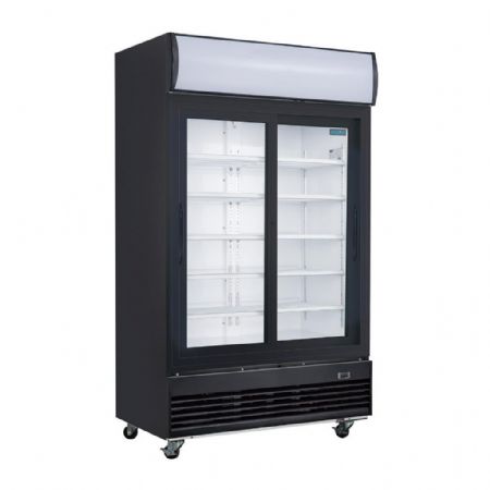 Vitrine murale de Supermarché positive 950 L 1200 mm - Polar - GM814