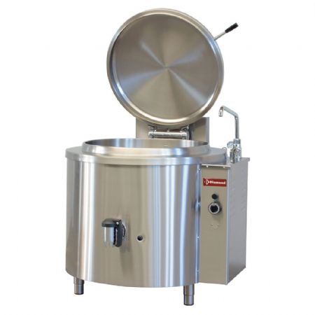 Marmite électrique ronde gaz 100 litres chauffage indirect - Diamond - GMM/100I