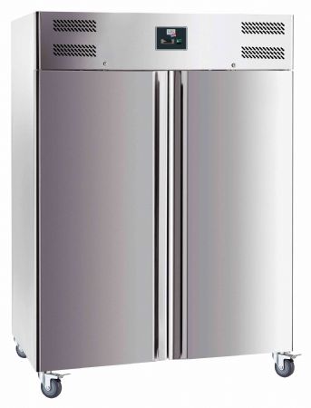 Armoire réfrigérée négative inox 2 portes pleines, 1400 L, -18/-22°C, 6 grilles GN 2/1 - l2g - GN1410BT Armoire réfrigérée négative inox 2 portes pleines, 1400 L, -18/-22°C, 6 grilles GN 2/1 - l2g - GN1410BT