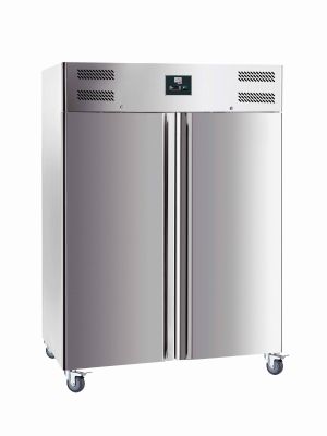 Conglateurvertical inox -18/-22C avec 2portes pleines- 1400 litres