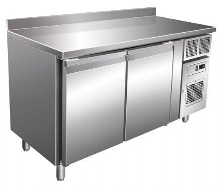 Table réfrigérée positive avec dosseret 2 portes 313 L - Nosem - GN2201TNA