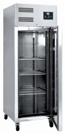Armoire réfrigérée négative inox 1 porte pleine, 650 L, -18/-22°C, 3 grilles GN 2/1 - l2g - GN650BT