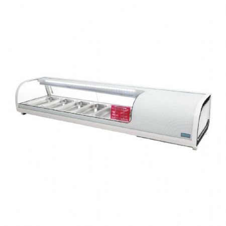 Saladette à Poser positive pour 6 bacs GN 1/3 - Polar - GP296