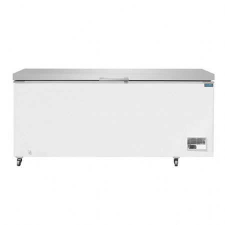 Congélateur Bahus coffre avec couvercle inox 581 L - Polar - GP898