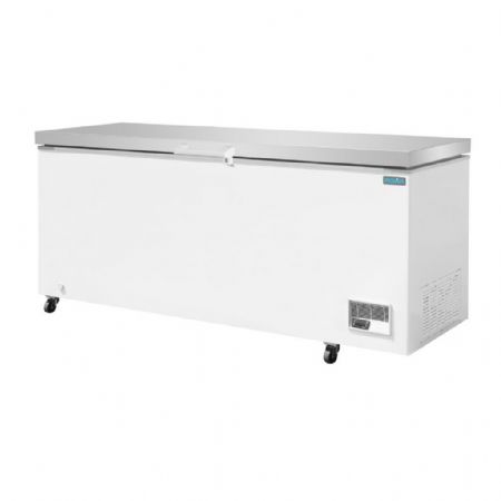 Congélateur Bahus coffre avec couvercle inox 581 L - Polar - GP898