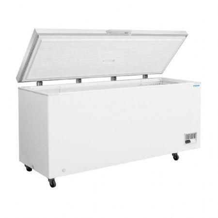 Congélateur Bahus coffre avec couvercle inox 581 L - Polar - GP898