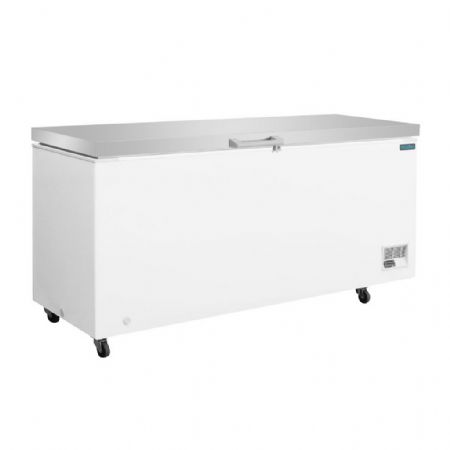 Congélateur Bahus coffre avec couvercle inox 581 L - Polar - GP898