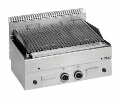 Grill pierre de lave gaz à poser pour poissons - Largeur 800mm Profondeur 600mm Grill pierre de lave gaz à poser pour poissons - Largeur 800mm Profondeur 600mm