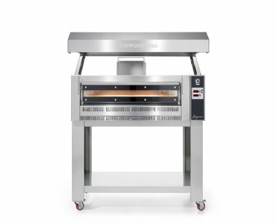 Four à pizza gaz 1 chambre 4x350mm - 1230x1120x810