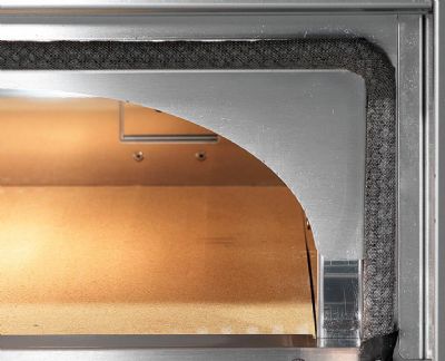 Four à pizza gaz 1 chambre 6x350mm - 1230x1480x810