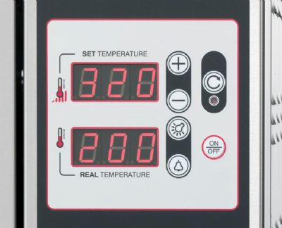 Four à pizza gaz 1 chambre 6x350mm - 1230x1480x810