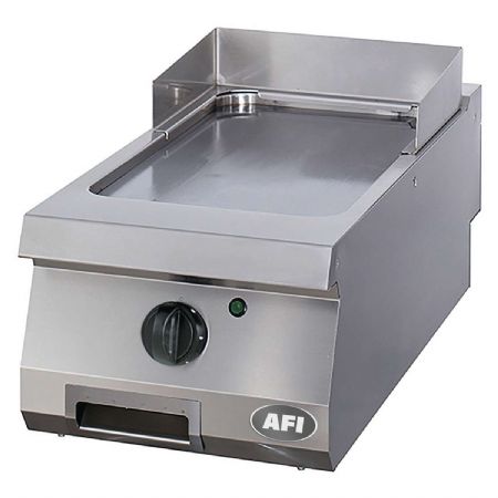 Plaque  snacker lectrique lisse chrom  poser - profondeur 700mm - 400x700x280 mm