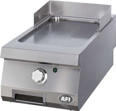 Plaque  snacker lectrique lisse chrom  poser - profondeur 900mm - 400x900x280 mm