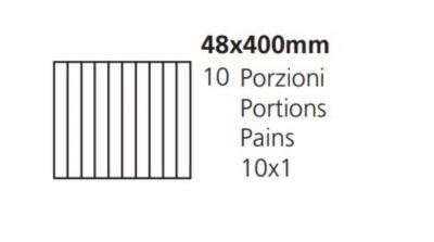 Grille 48x400mm - 10x1
