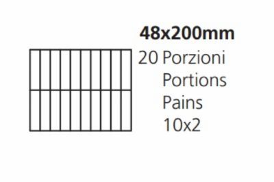 Grille 48x200mm - 10x2