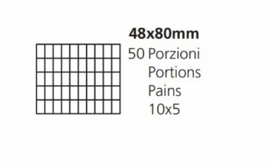 Grille 48x80mm - 10x5