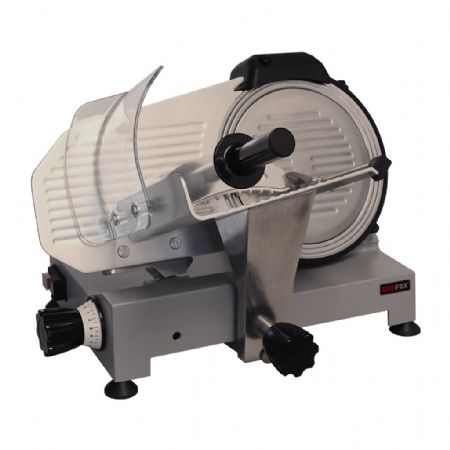 Trancheuse à jambon avec lame lisse diamètre 25  moteur monophasé - 0,18 kW