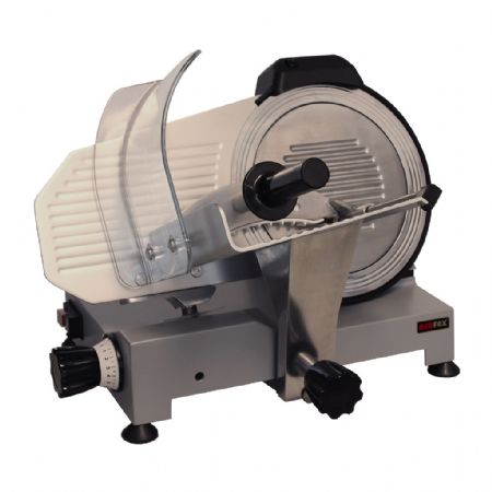 Trancheuse à jambon avec lame crantée diamètre 27  alimentation monophasée moteur 0,18 kW