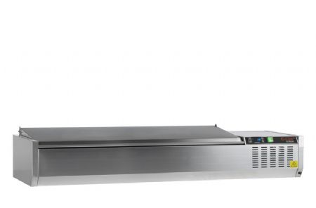 Saladette rfrigre en inox GN1/3 7 bacs