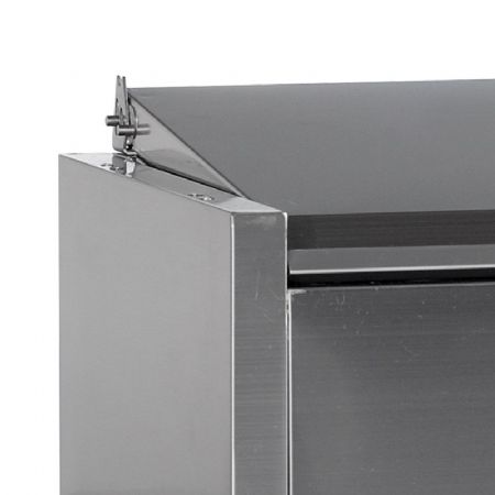 Saladette rfrigre  poser avec GN1/3 inox - 2000x395x288,5 mm