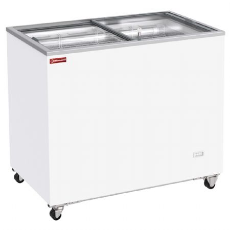 Congélateur Bahus 303 L avec couvercles coulissants et roulettes - Diamond Promo - GVL31-G3