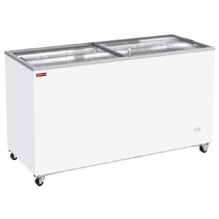 Congélateur Bahus 503 L avec couvercles coulissants sur roulettes - Diamond Promo - GVL51-G5
