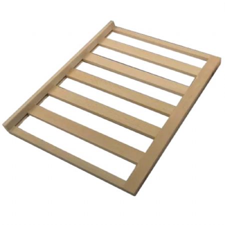 Grille centrale en bois pour cave  vins - dimensions incluses