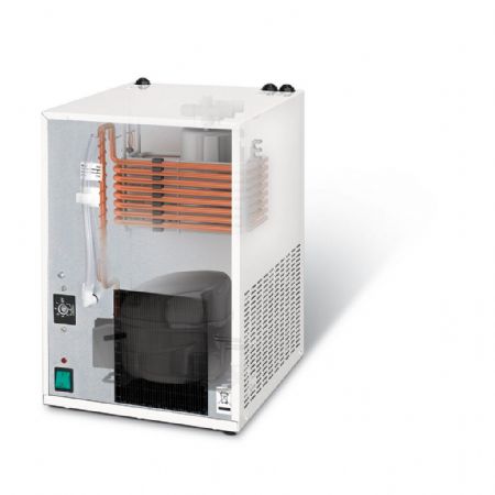 Refroidisseur à eau encastrable avec banc de glace, débit 15 litres - Cosmetal - H2OMYIN-15-IB-CHWG