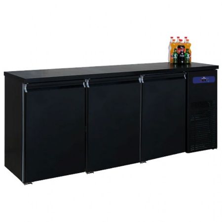 Arrière Bar 3 portes pleines 500 L positif - Virtus - HAB0042