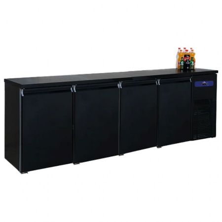 Arrière Bar 4 portes pleines 680 L positif - Virtus - HAB0044