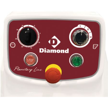Batteur boulangerie base haute 40 litres 3 vitesses - Diamond Promo - HBM-40T/S3