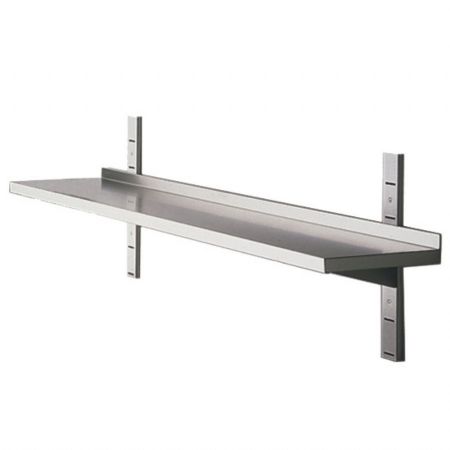 Étagère murale Inox ensemble 1800x300 mm - Virtus - HCB0009 Étagère murale Inox ensemble 1800x300 mm - Virtus - HCB0009