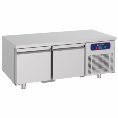 Soubassement froid inox 2 tiroirs GN 1/1 - plage de température -2/+8°C Soubassement froid inox 2 tiroirs GN 1/1 - plage de température -2/+8°C