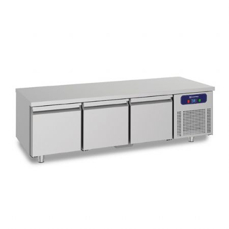 Soubassement rfrigr avec 3 tiroirs GN 1/1 pour appareils de cuisson 700 - largeur 1800 mm