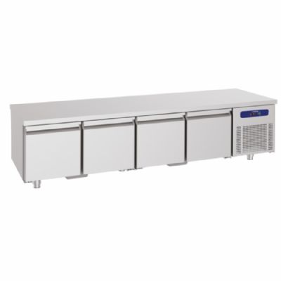 Soubassement réfrigéré 4 tiroirs GN 1/1 spécial cuisson - température -2/+8°C Soubassement réfrigéré 4 tiroirs GN 1/1 spécial cuisson - température -2/+8°C
