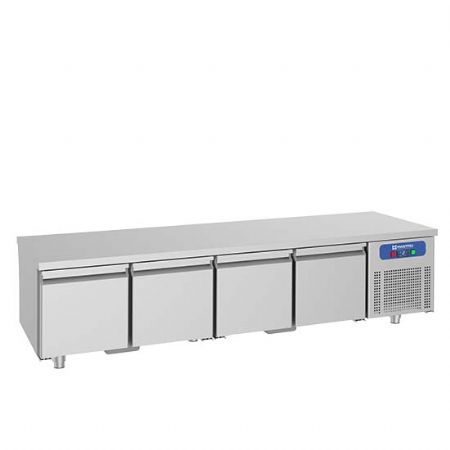 Soubassement rfrigr avec 4 tiroirs GN1/1 pour appareils de cuisson 700 - largeur 2200 mm