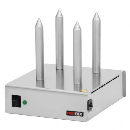 Chauffe-pain 4 emplacements pour pain raccordement en monophasé puissance nominale 0,1 kW