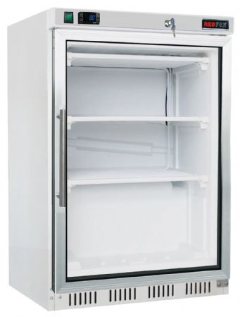 Mini-bars professionnel 1 porte vitrée -22 à -18 °C 120 L - Redfox - HF 200/G