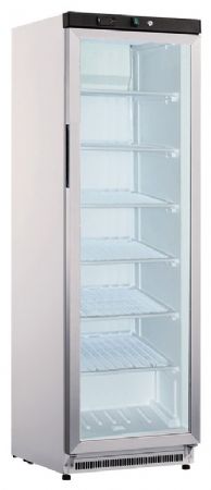 Armoire réfrigérée négative professionnelle porte vitrée blanche 350 L - Furnotel - HF401VX