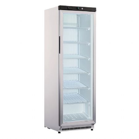 Conglateur professionnel blanc -18 / -22 C - 1 porte vitre - 350L