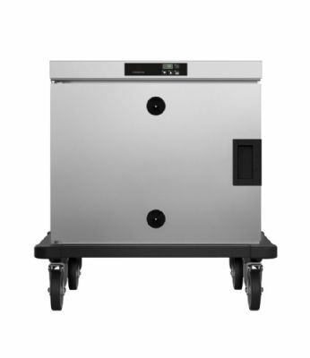 Chariot inox de maintien en temprature surbaiss - avec 5 bacs gn 2/1 ou 10 gn 1/1
