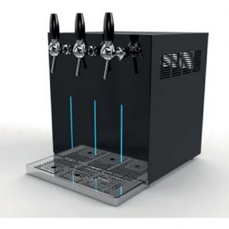 Fontaine à eau réfrigérée à poser avec banc de glace et eau gazeuse - Cosmetal - HI-CLASS-TAP65IB-ACWG Fontaine à eau réfrigérée à poser avec banc de glace et eau gazeuse - Cosmetal - HI-CLASS-TAP65IB-ACWG