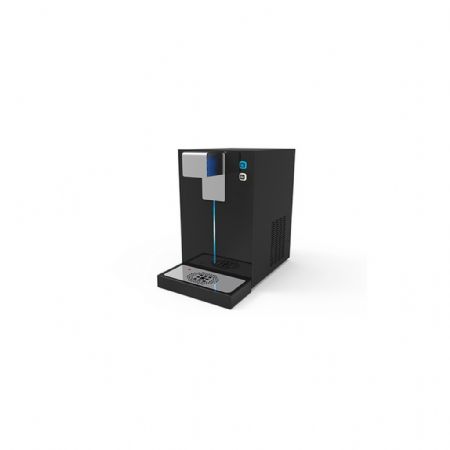 Fontaine à eau réfrigérée à poser avec banc de glace et débit de 20 L/h - Celli-cosmetal - HI-CLASS-TOP20IB-AC