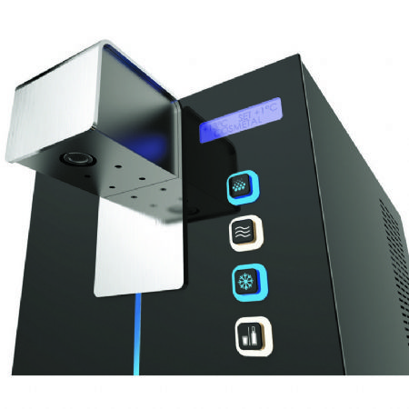 Distributeur  eau froide et ambiante noir de table debit continu 3L - 20L/h