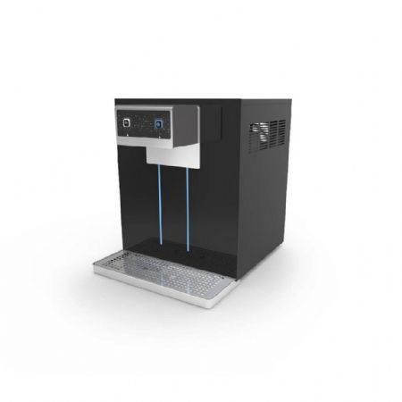 Fontaine à eau réfrigérée à poser banc de glace et débit continu 40 L - Celli-cosmetal - HI-CLASS-TOP65IB-AC