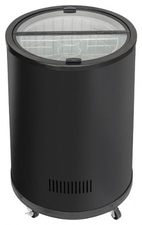 Refroidisseur coffre couvercle vitré 77 L classe B 569x569x849 mm - Coolhead - HP 80